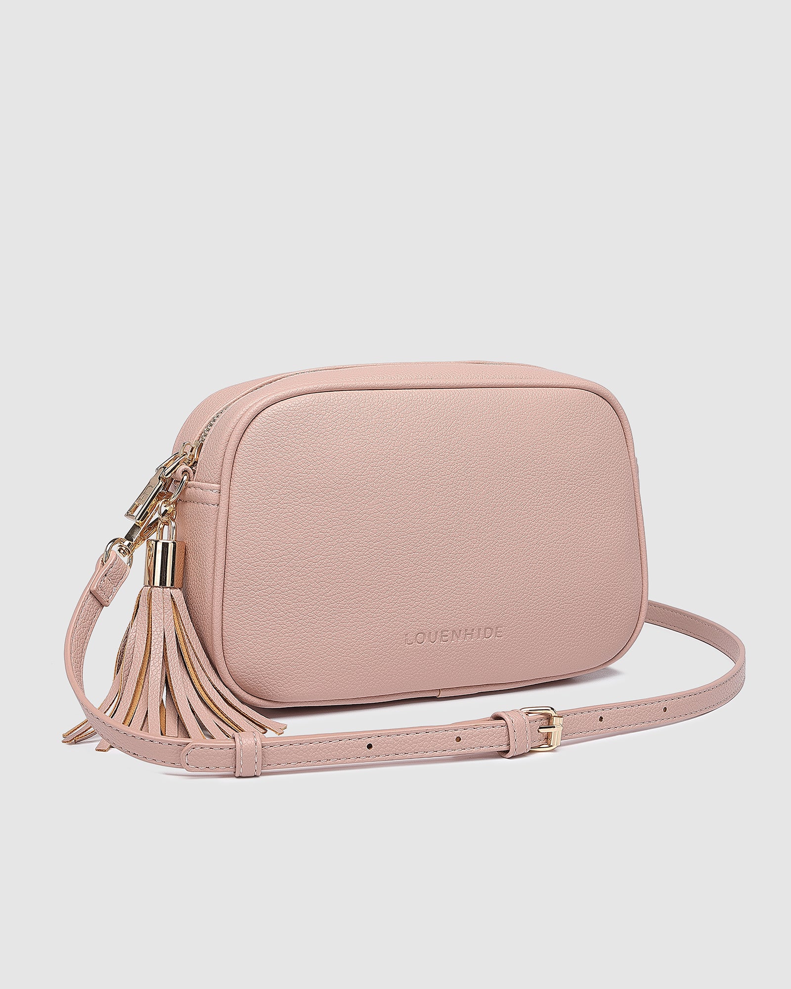 LOUENHIDE JACINTA CROSSBODY BAG - DUSTY PINK