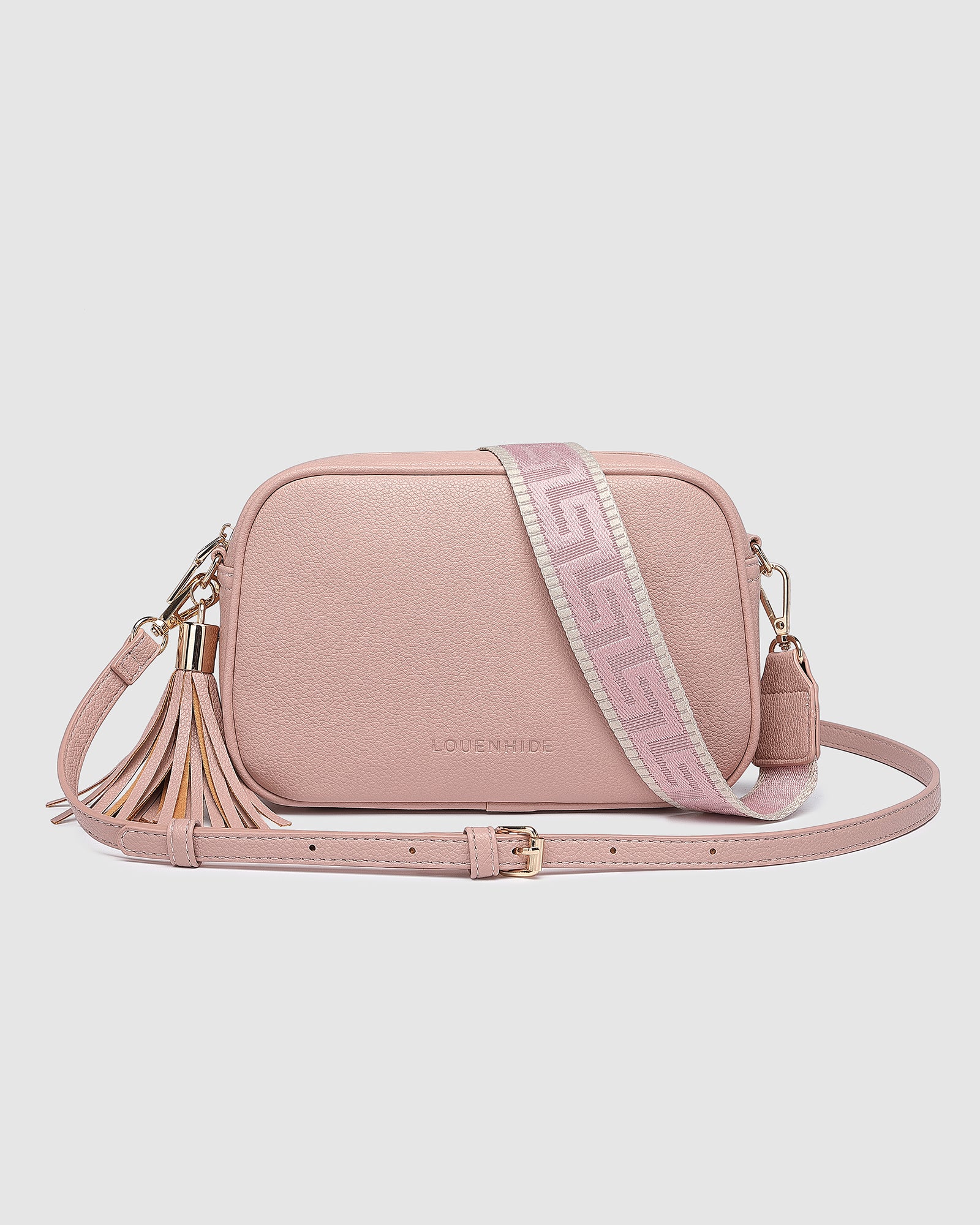 LOUENHIDE JACINTA CROSSBODY BAG - DUSTY PINK