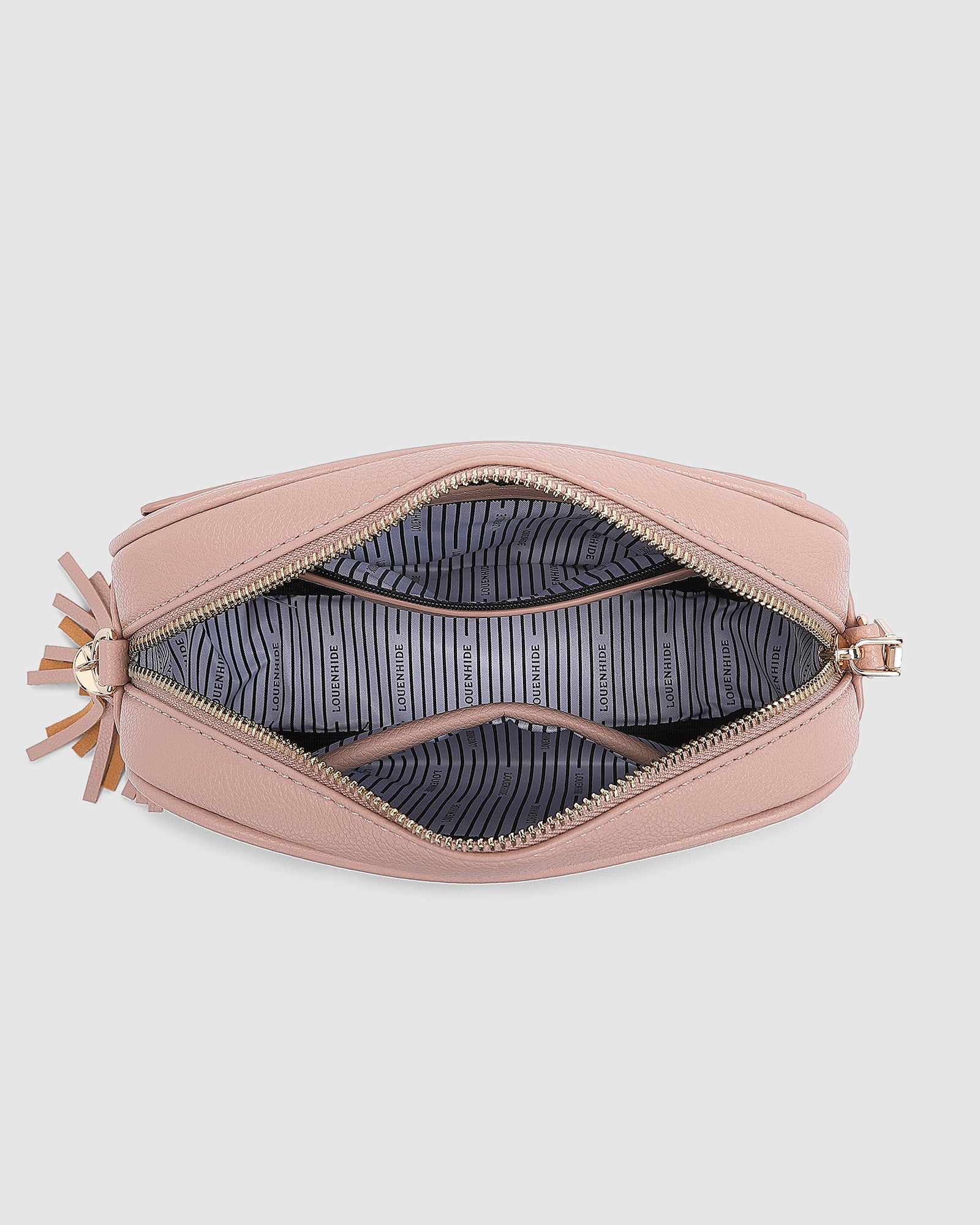 LOUENHIDE JACINTA CROSSBODY BAG - DUSTY PINK