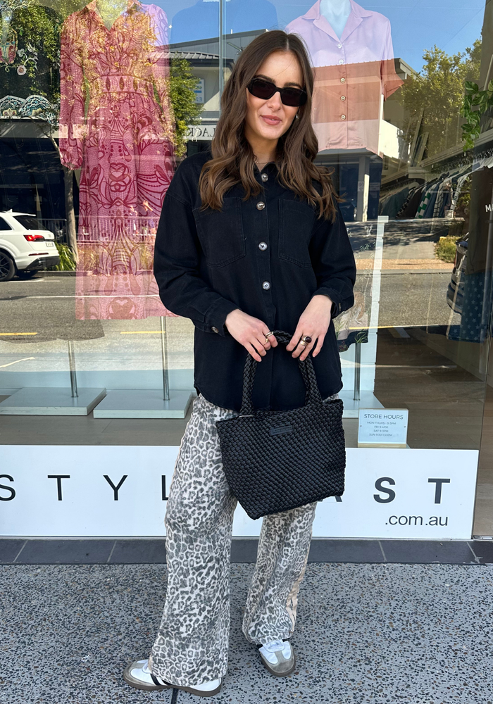 BY FRANKIE LA SIRENA SHACKET - BLACK