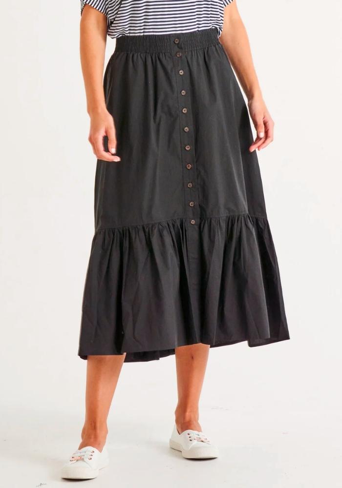 Load image into Gallery viewer, BETTY BASICS LILY SKIRT - BLACK