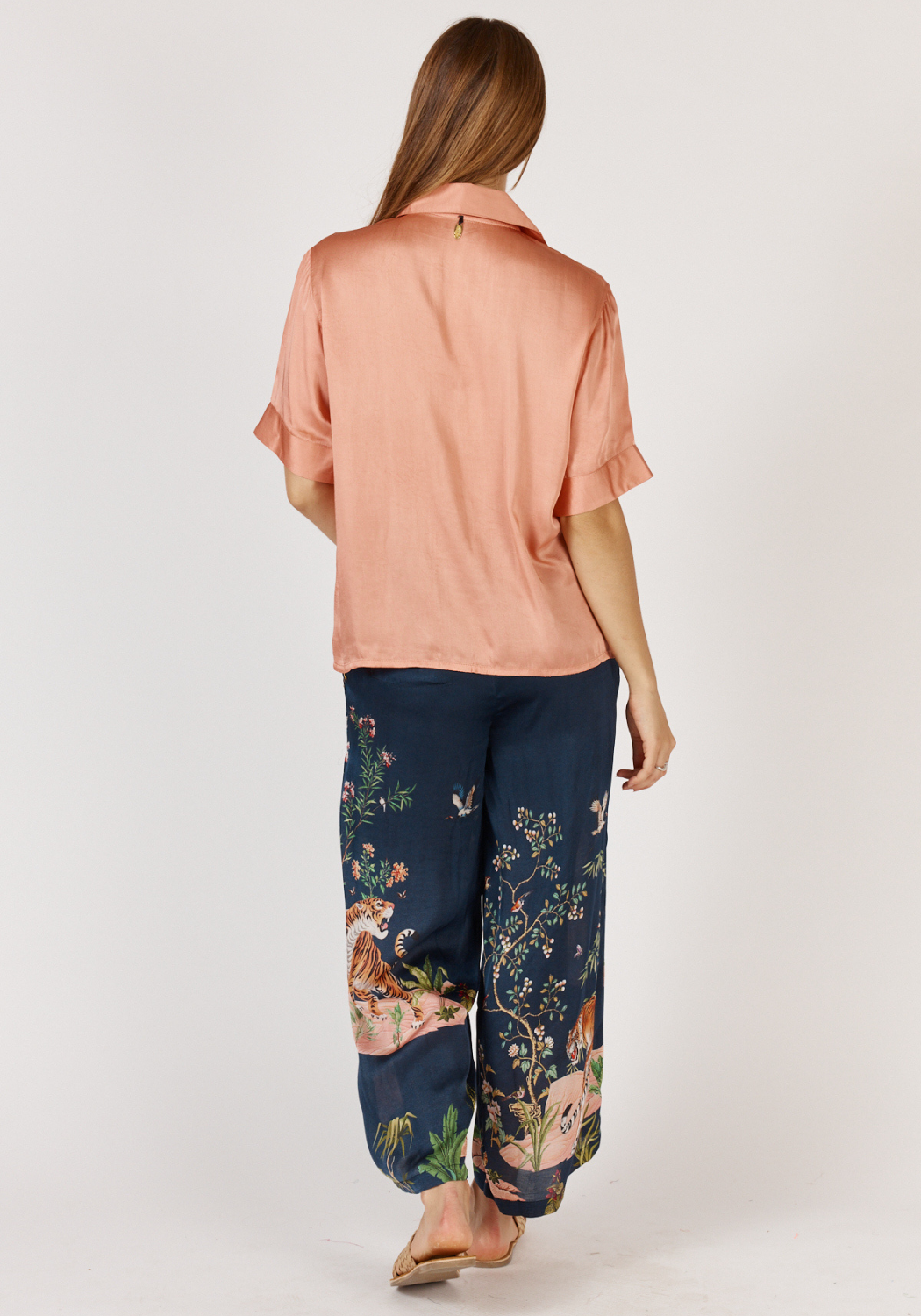 RUBYYAYA MACHALI PANT - NAVY