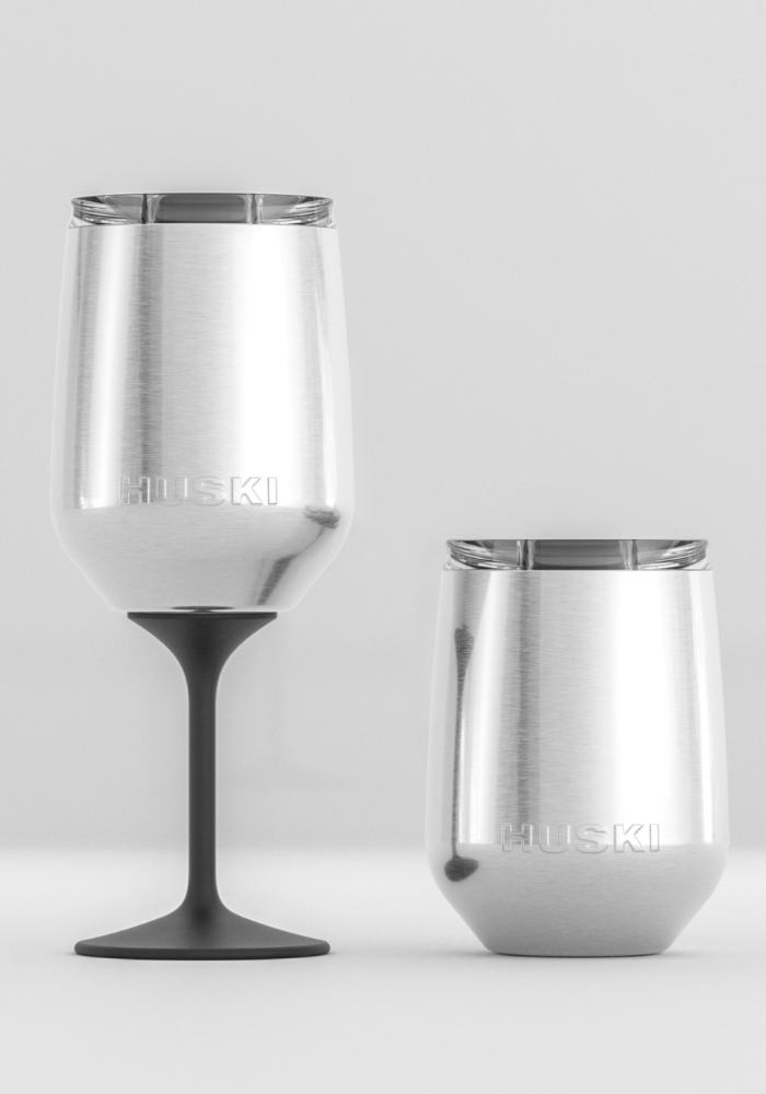 HUSKI WINE TUMBLER 2.0 - RASPBERRY