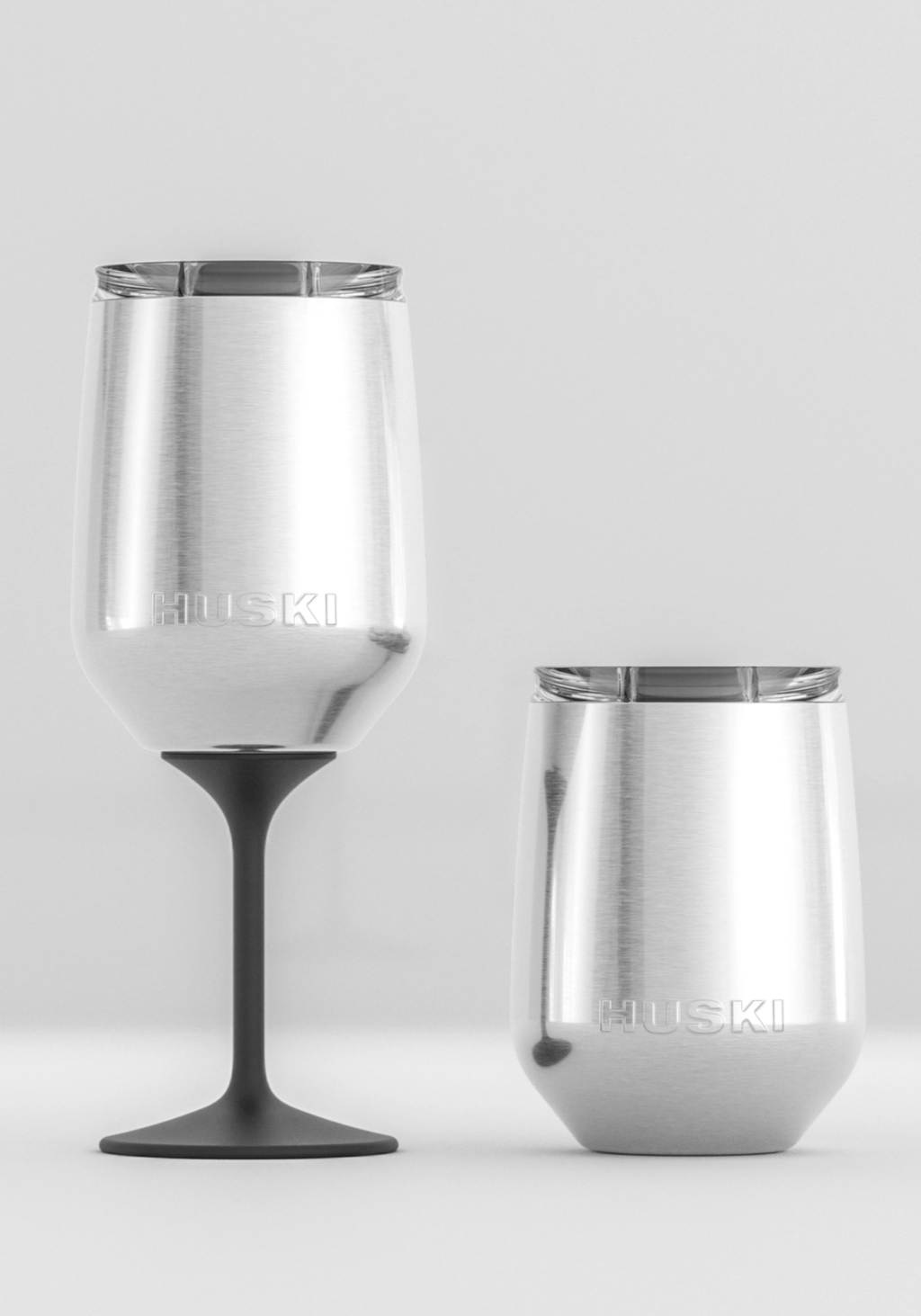 HUSKI WINE TUMBLER 2.0 - WHITE