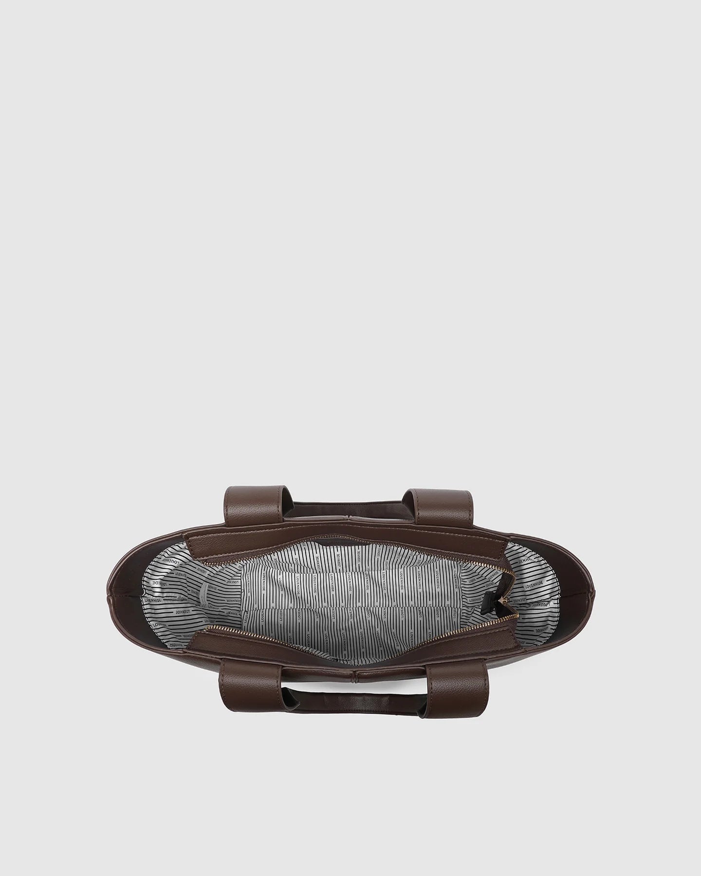 LOUENHIDE HENLEY TOTE BAG - CHOCOLATE