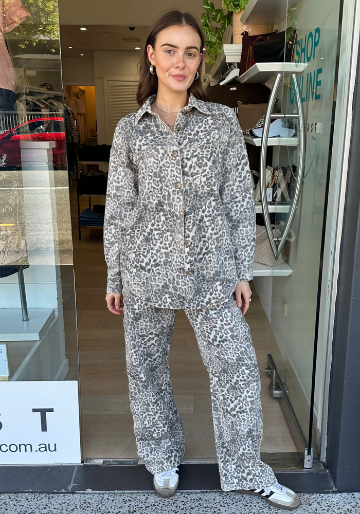 BY FRANKIE BLAZE SHACKET - FADED LEOPARD
