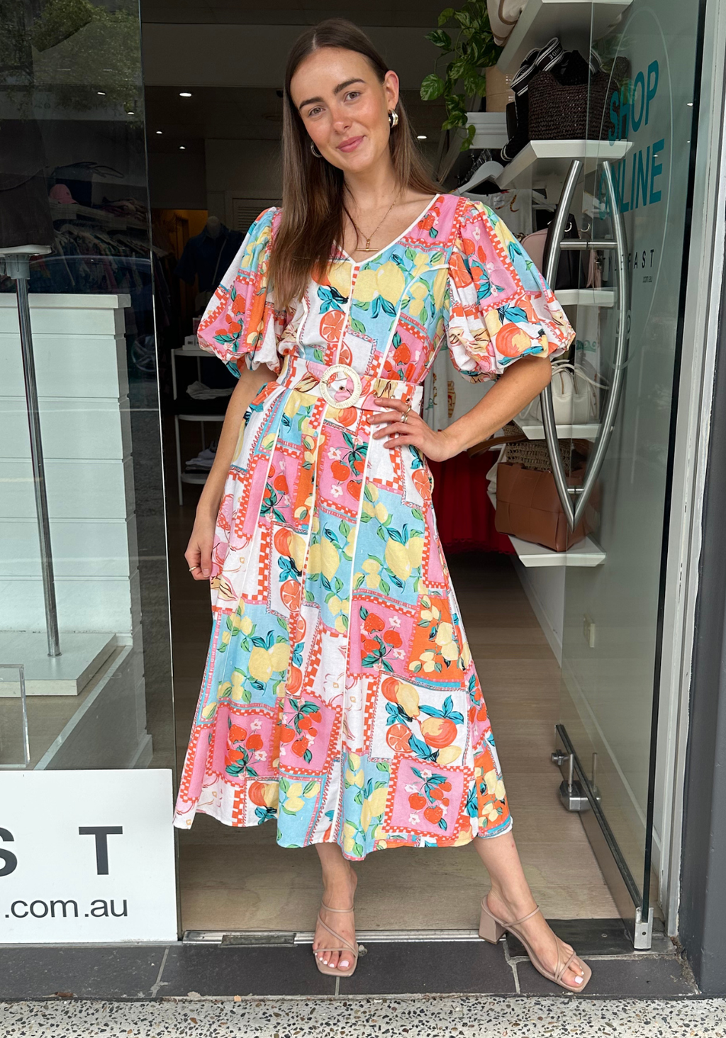 AMELIE MAXI DRESS - MULTI FLORAL