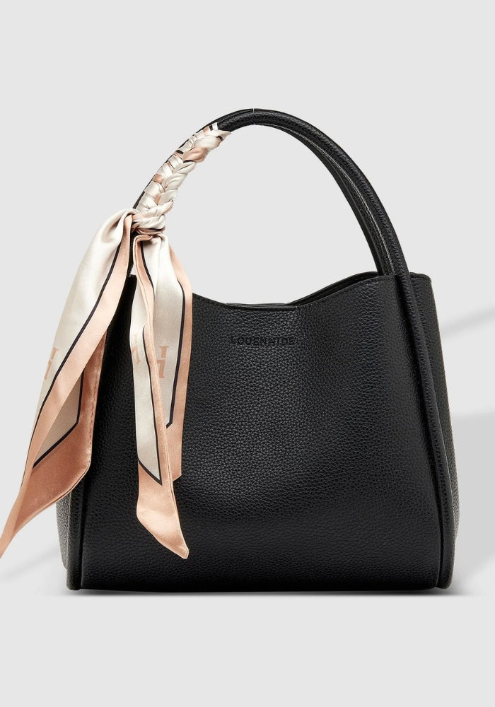 LOUENHIDE STEFFIE MINI TOTE BAG - BLACK