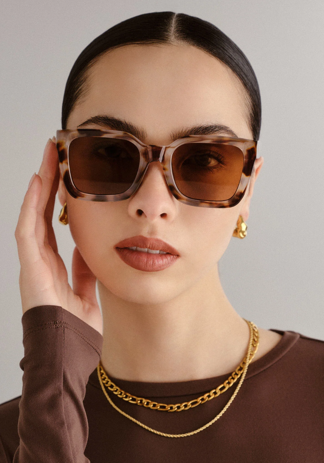 AIRE ABSTRACTION SUNGLASSES - COOKIE TORT