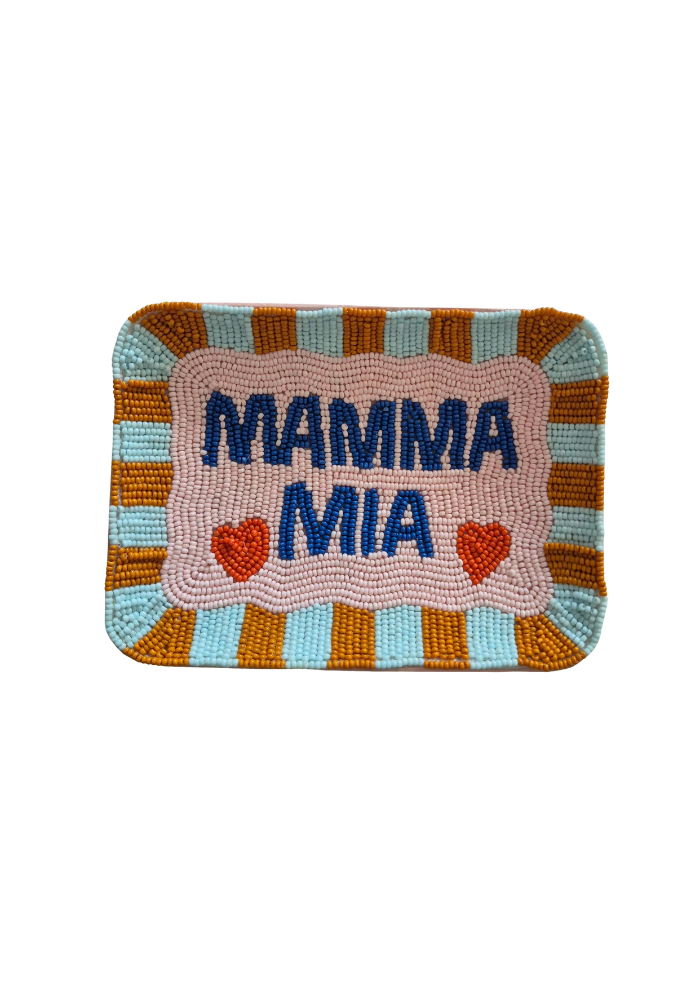 ZODA BEADED TRAY - MAMMA MIA