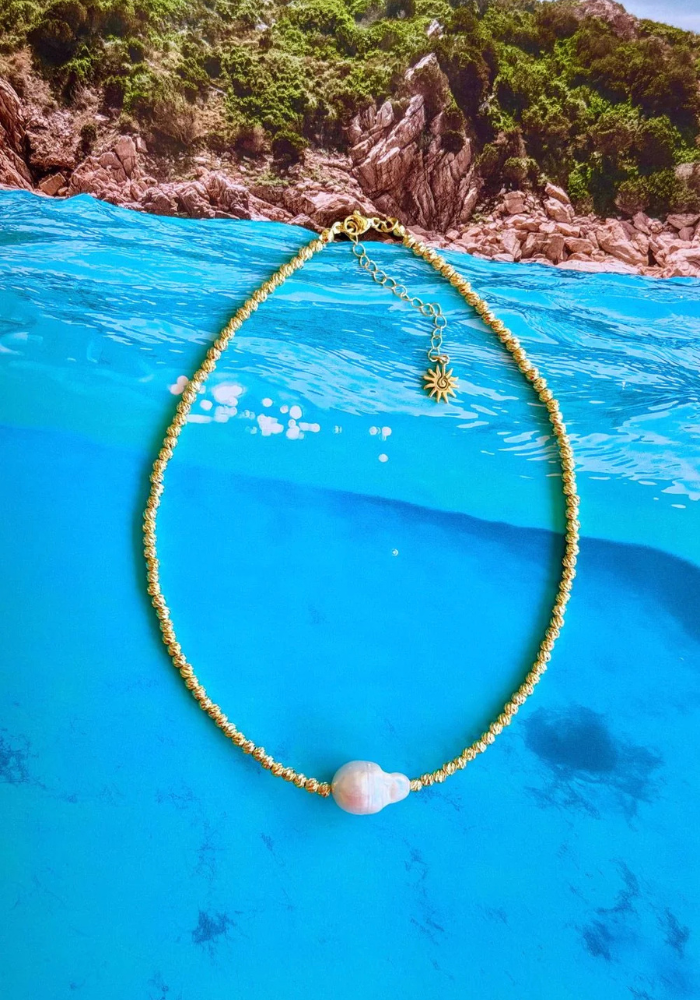 MOSK MELBOURNE PERLA D'ORO NECKLACE - GOLD