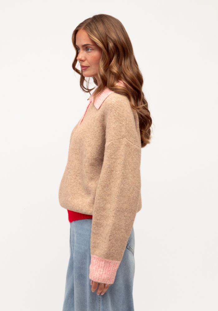 POPPY KNIT - BEIGE
