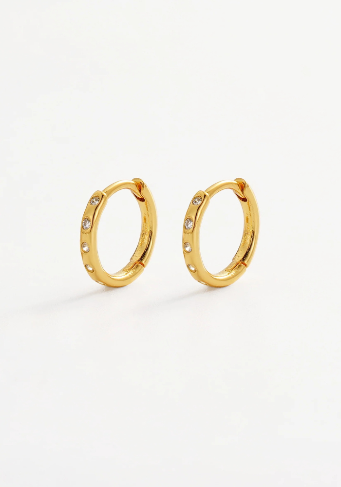 ZAFINO TAHLIA HUGGIE - GOLD
