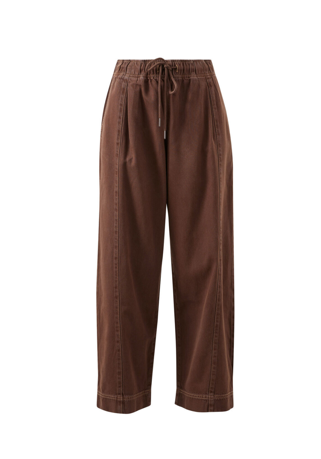 CERES LIFE JESSIE BARREL PANT - CHOCOLATE