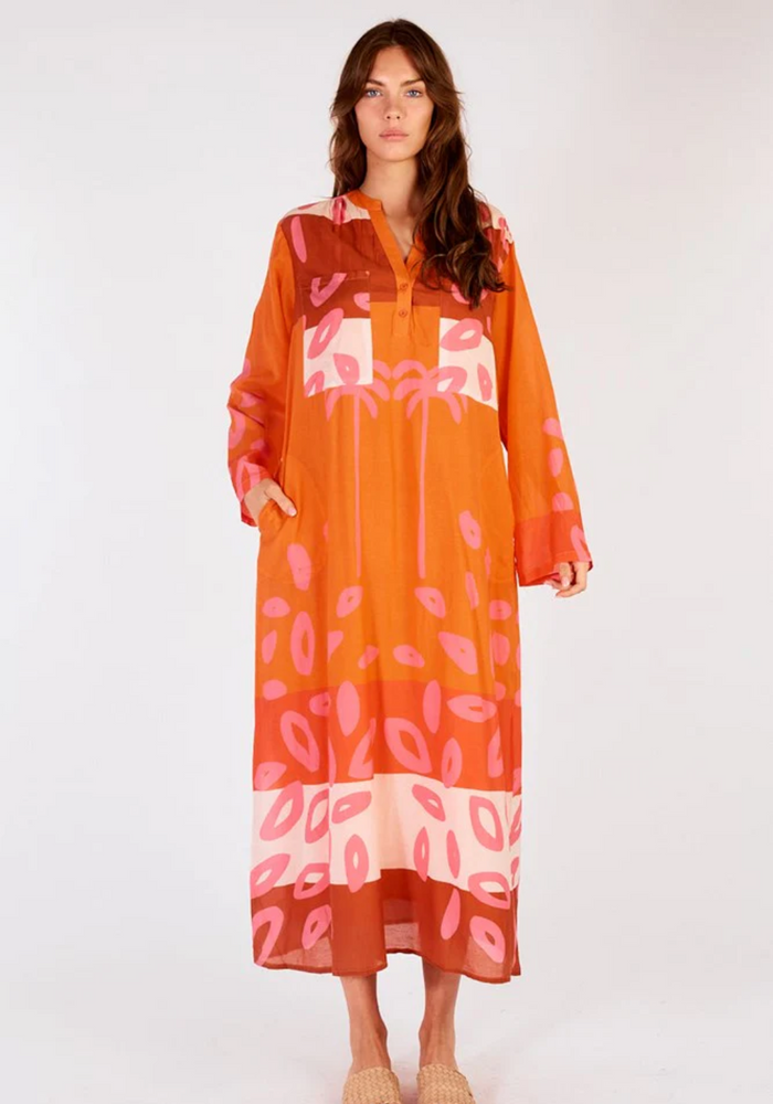 ITAMI JONSON DRESS - ORANGE