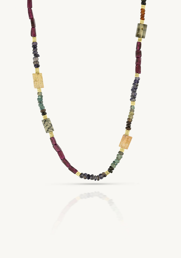 TONI MAY RAVEN NECKLACE - GOLD