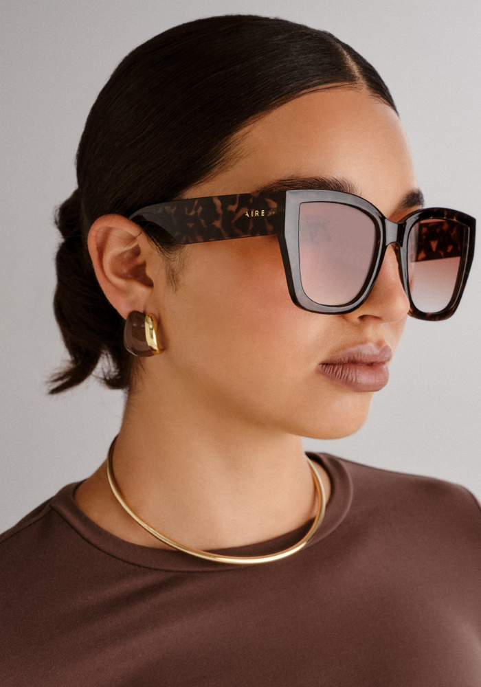 AIRE HAEDUS SUNGLASSES - ROSE TORT