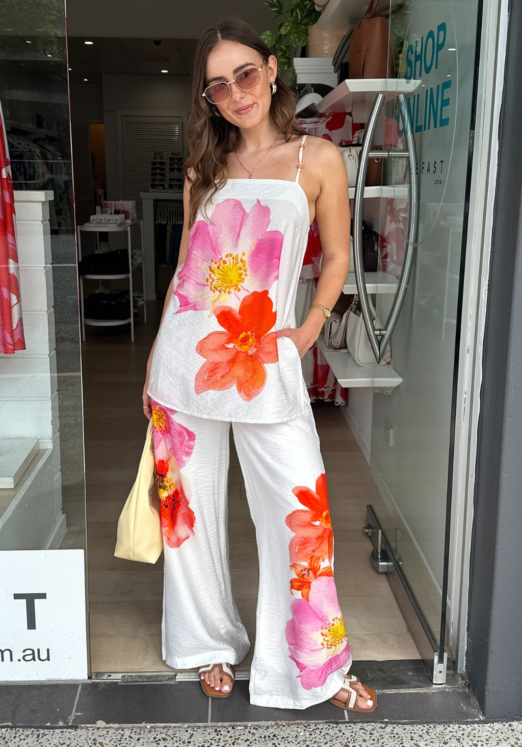 RHEA RELAXED PANT - FLORAL PRINT