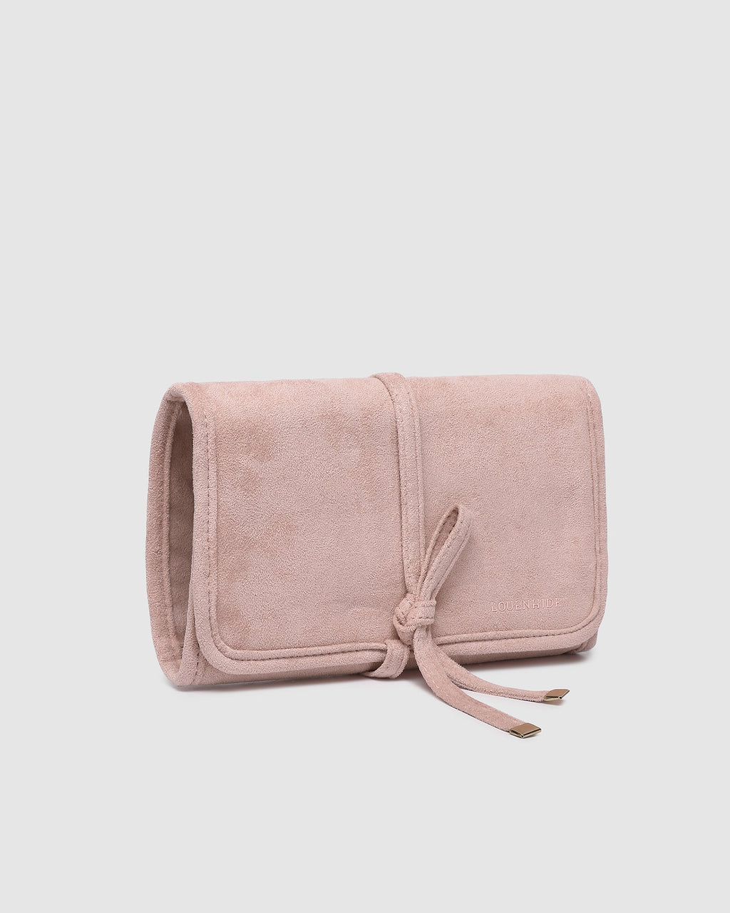 LOUENHIDE CARLA SUEDETTE JEWELLERY SLEEVE - PINK
