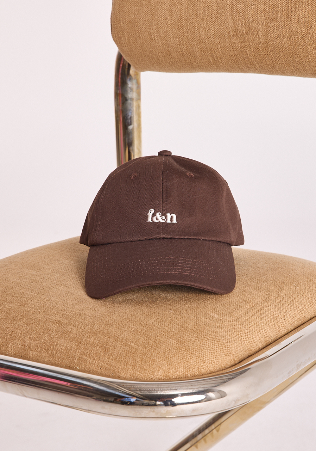 FEATHER + NOISE GIGI CLASSIC CAP - CHOCOLATE