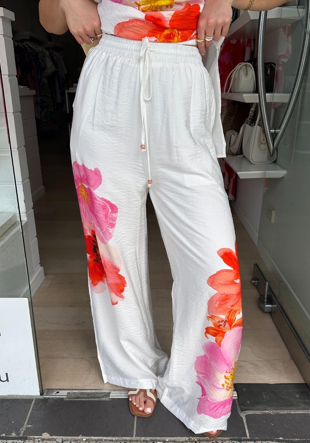 RHEA RELAXED PANT - FLORAL PRINT