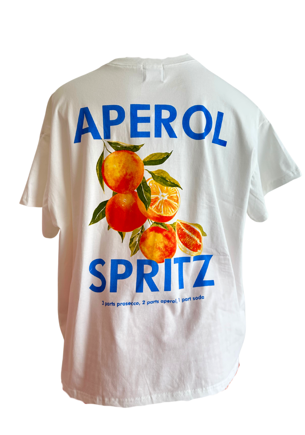 BY FRANKIE OVERSIZED TEE SHIRT SET - APEROL SPRITZ