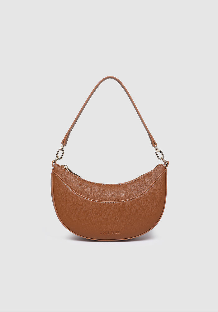 LOUENHIDE CLAUDIA SHOULDER BAG - TAN