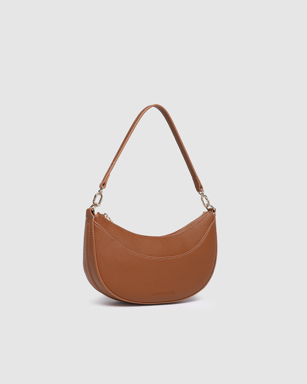 LOUENHIDE CLAUDIA SHOULDER BAG - TAN