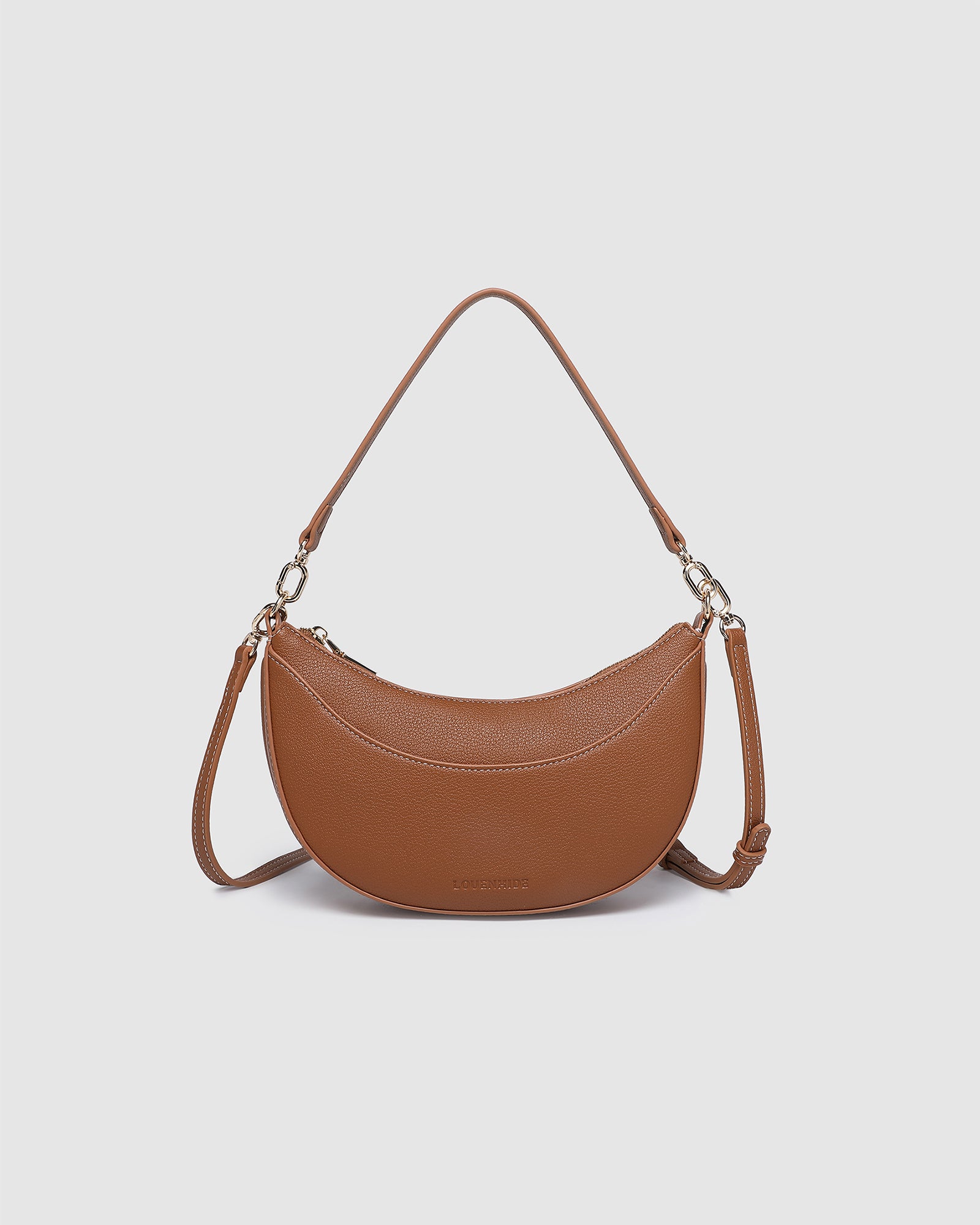 LOUENHIDE CLAUDIA SHOULDER BAG - TAN