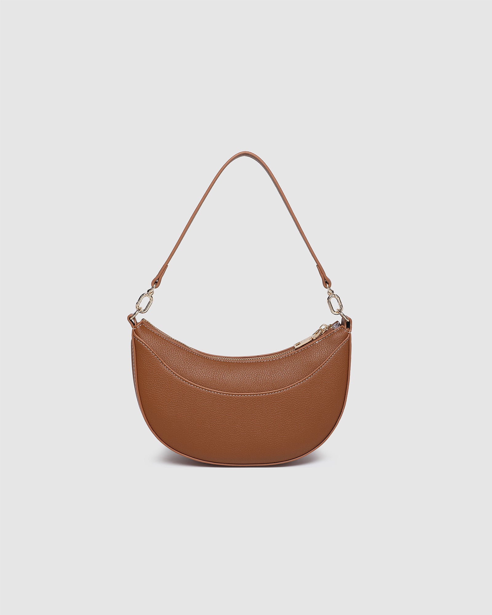LOUENHIDE CLAUDIA SHOULDER BAG - TAN