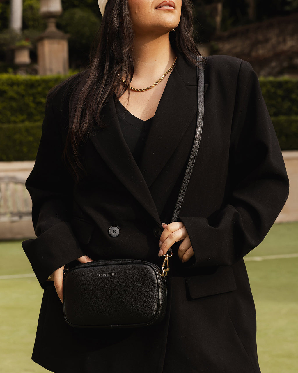 LOUENHIDE BIANCA CROSSBODY BAG - BLACK