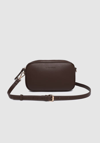 LOUENHIDE BIANCA CROSSBODY BAG - CHOCOLATE
