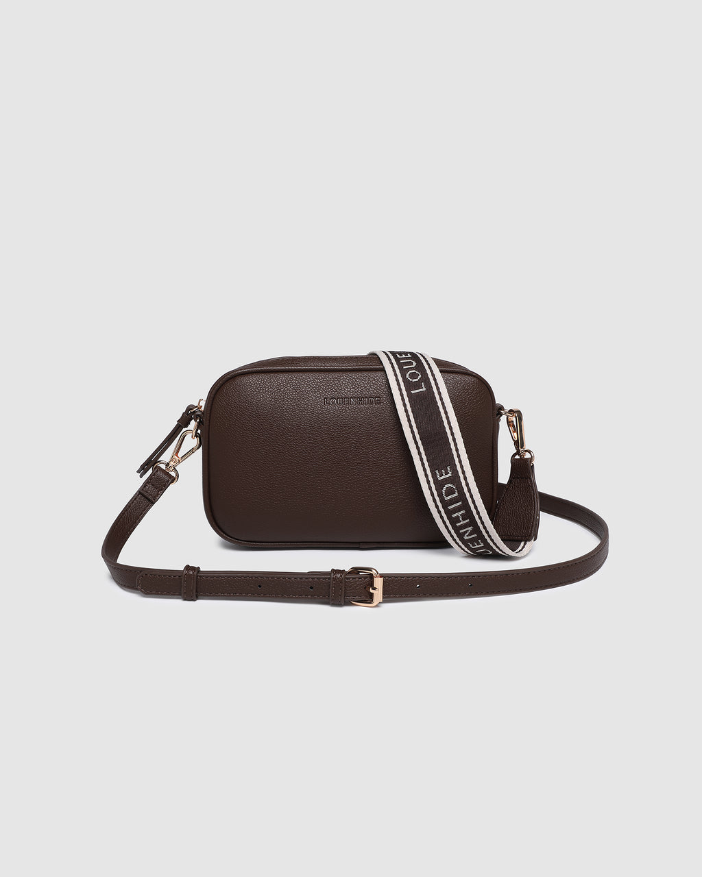 LOUENHIDE BIANCA CROSSBODY BAG - CHOCOLATE
