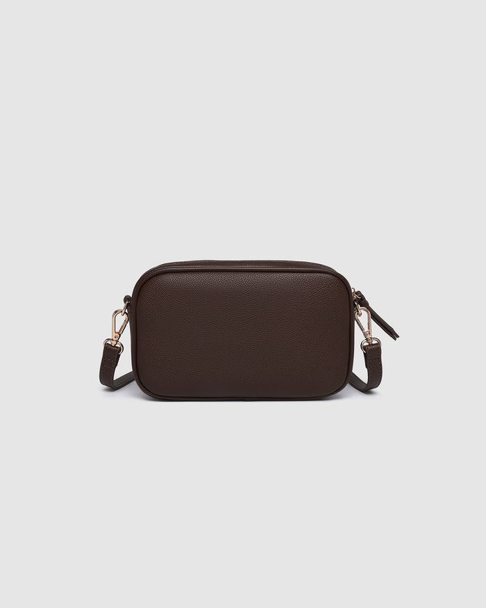 Load image into Gallery viewer, LOUENHIDE BIANCA CROSSBODY BAG - CHOCOLATE