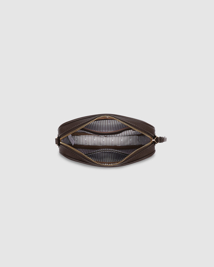Load image into Gallery viewer, LOUENHIDE BIANCA CROSSBODY BAG - CHOCOLATE