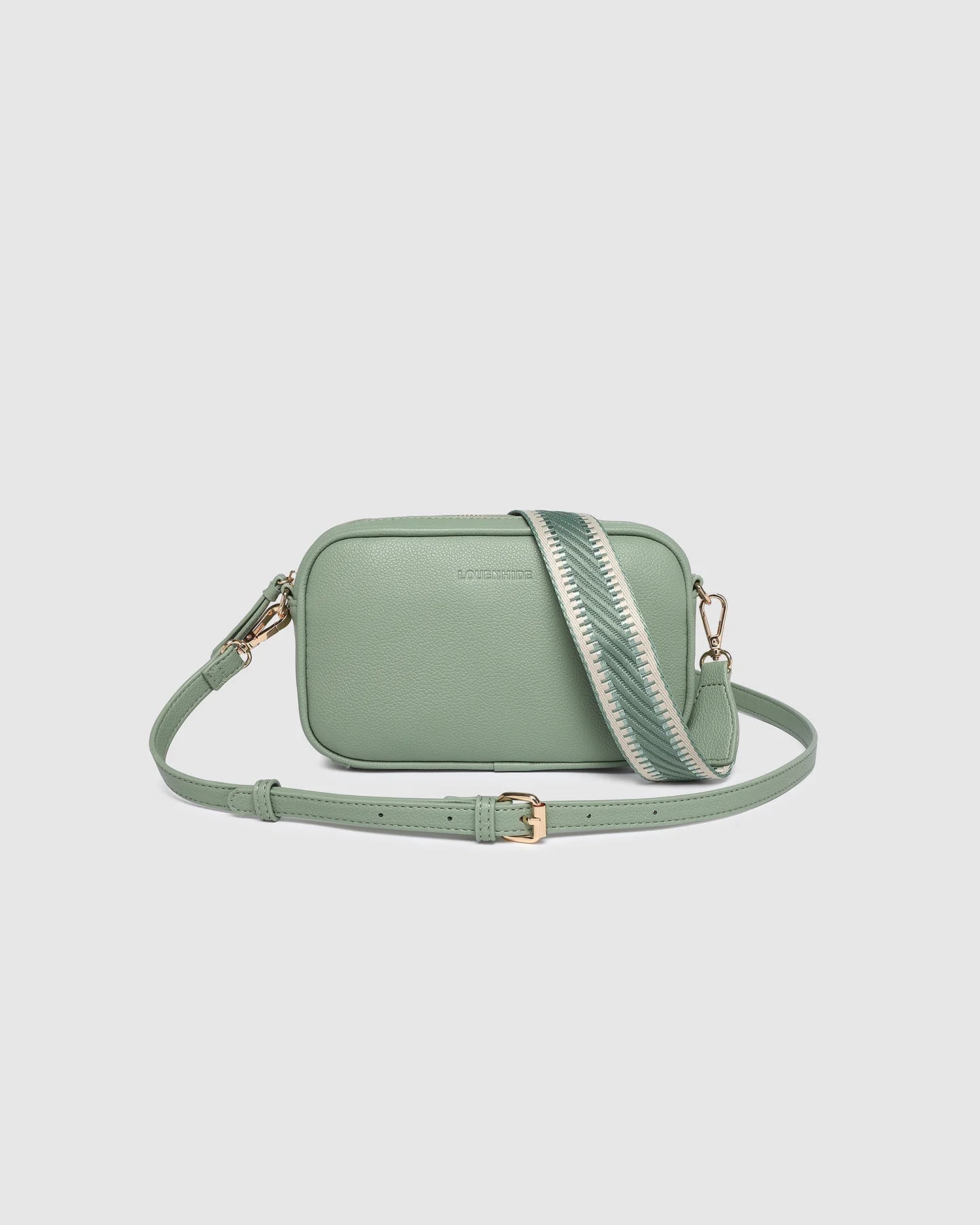 LOUENHIDE BIANCA CROSSBODY BAG - SAGE GREEN
