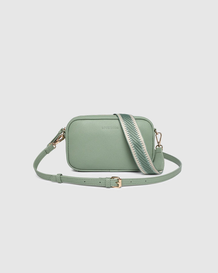 Load image into Gallery viewer, LOUENHIDE BIANCA CROSSBODY BAG - SAGE GREEN