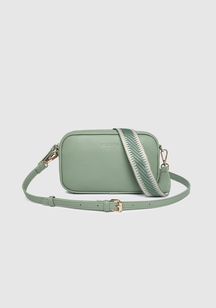 LOUENHIDE BIANCA CROSSBODY BAG - SAGE GREEN