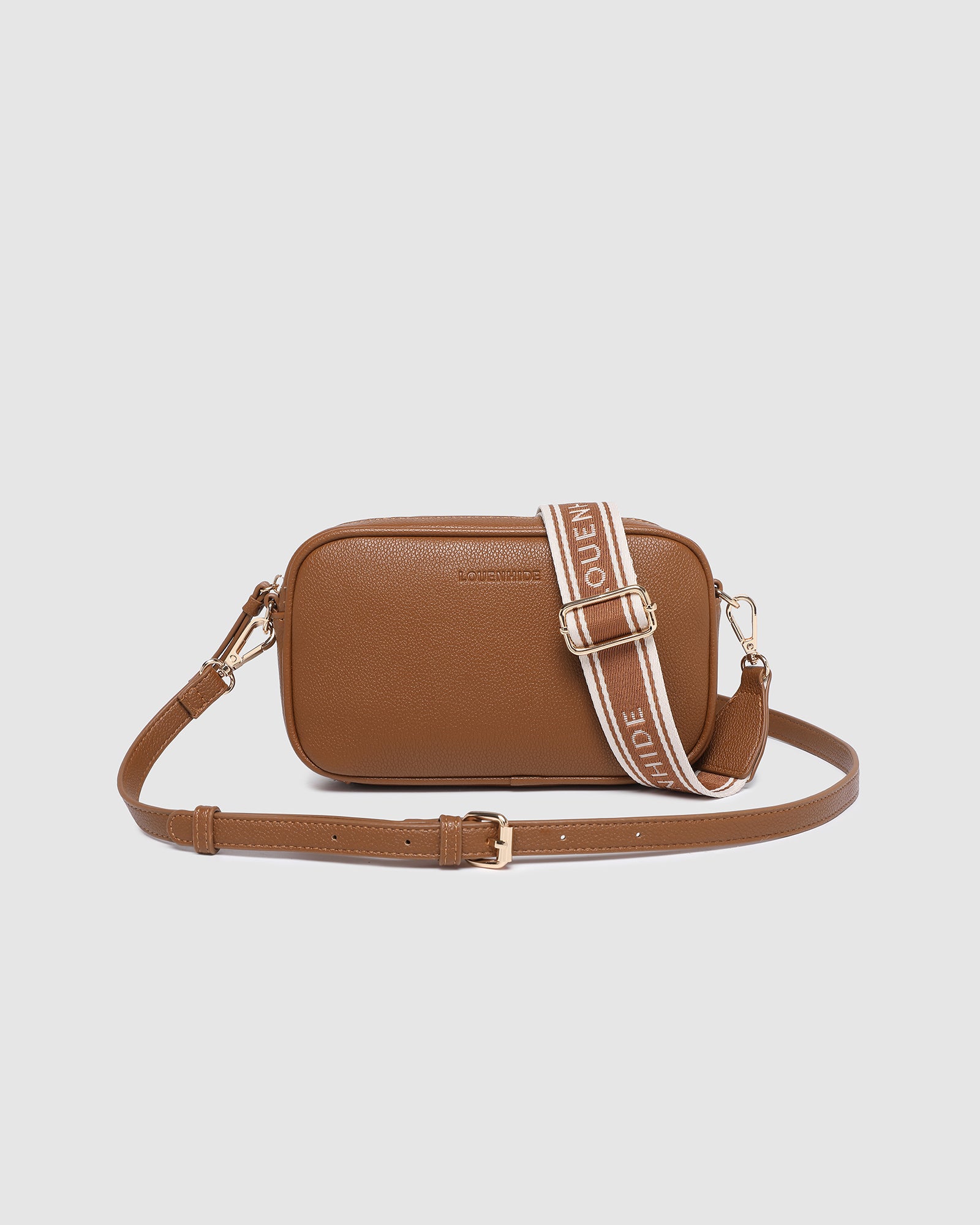 LOUENHIDE BIANCA CROSSBODY BAG - TAN