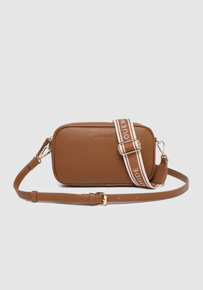 LOUENHIDE BIANCA CROSSBODY BAG - TAN
