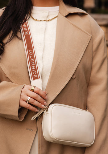 LOUENHIDE BIANCA CROSSBODY BAG - VANILLA