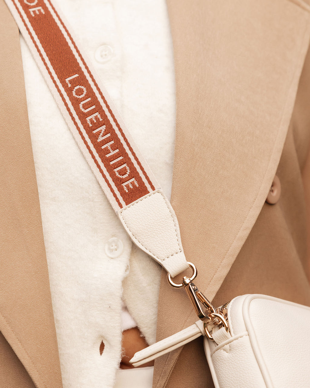 LOUENHIDE BIANCA CROSSBODY BAG - VANILLA