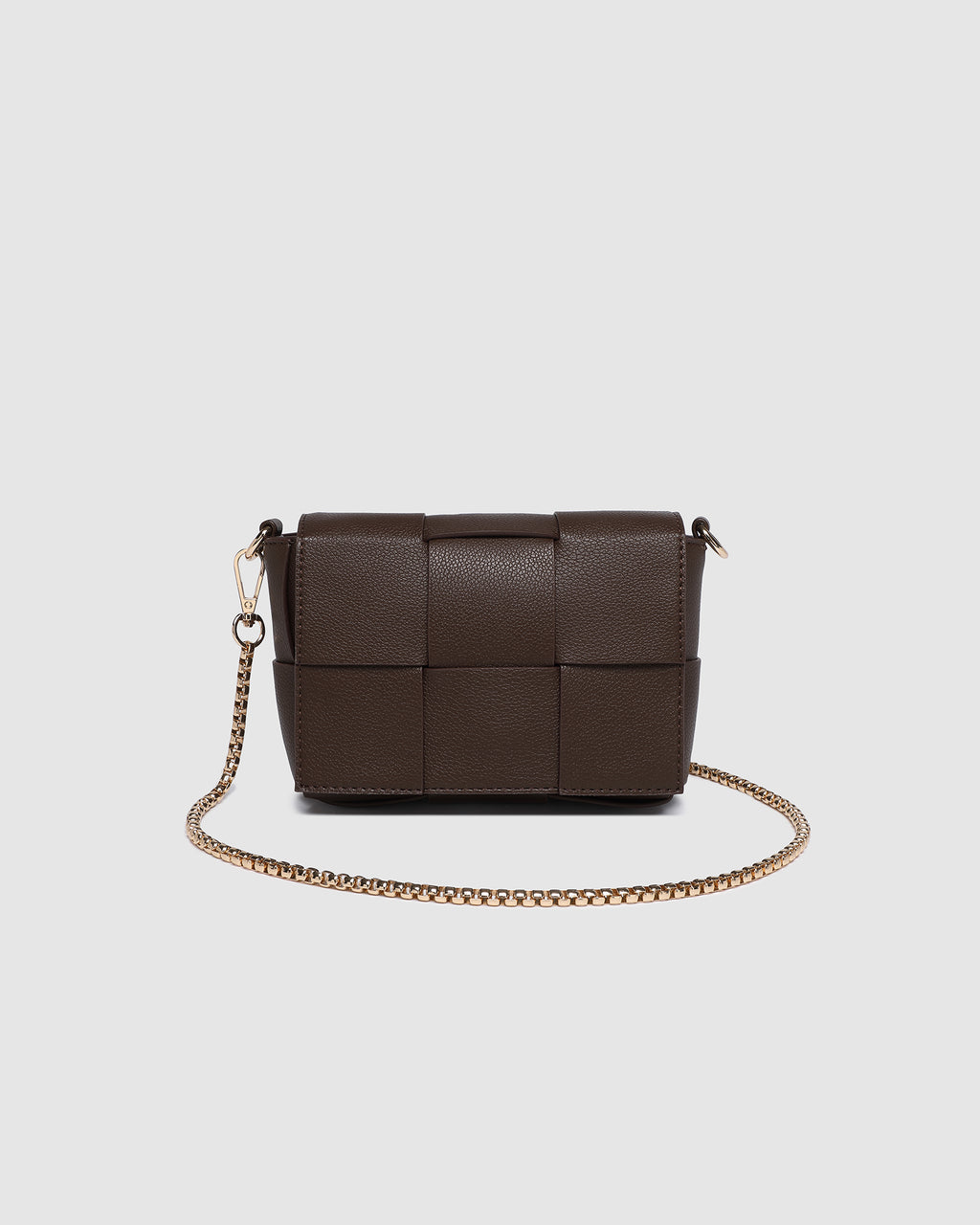 LOUENHIDE JOSEPHINE CROSSBODY BAG - CHOCOLATE