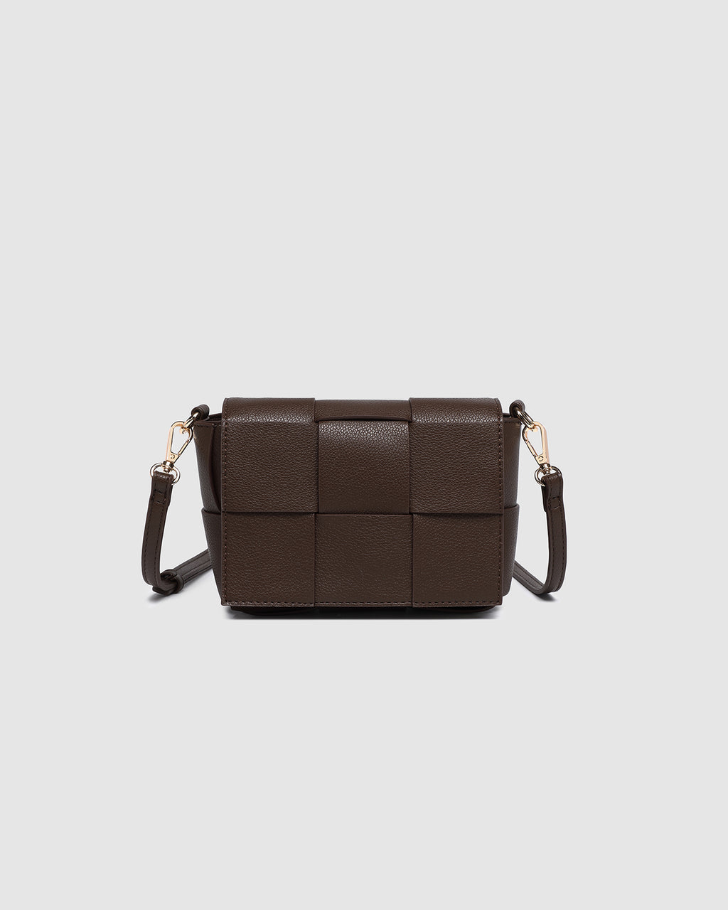 LOUENHIDE JOSEPHINE CROSSBODY BAG - CHOCOLATE