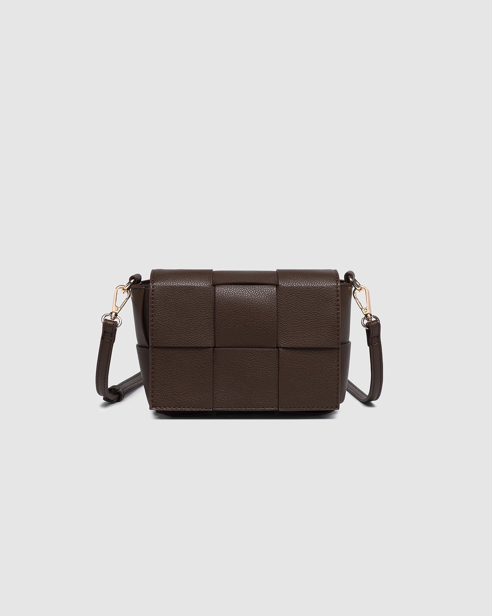 LOUENHIDE JOSEPHINE CROSSBODY BAG - CHOCOLATE
