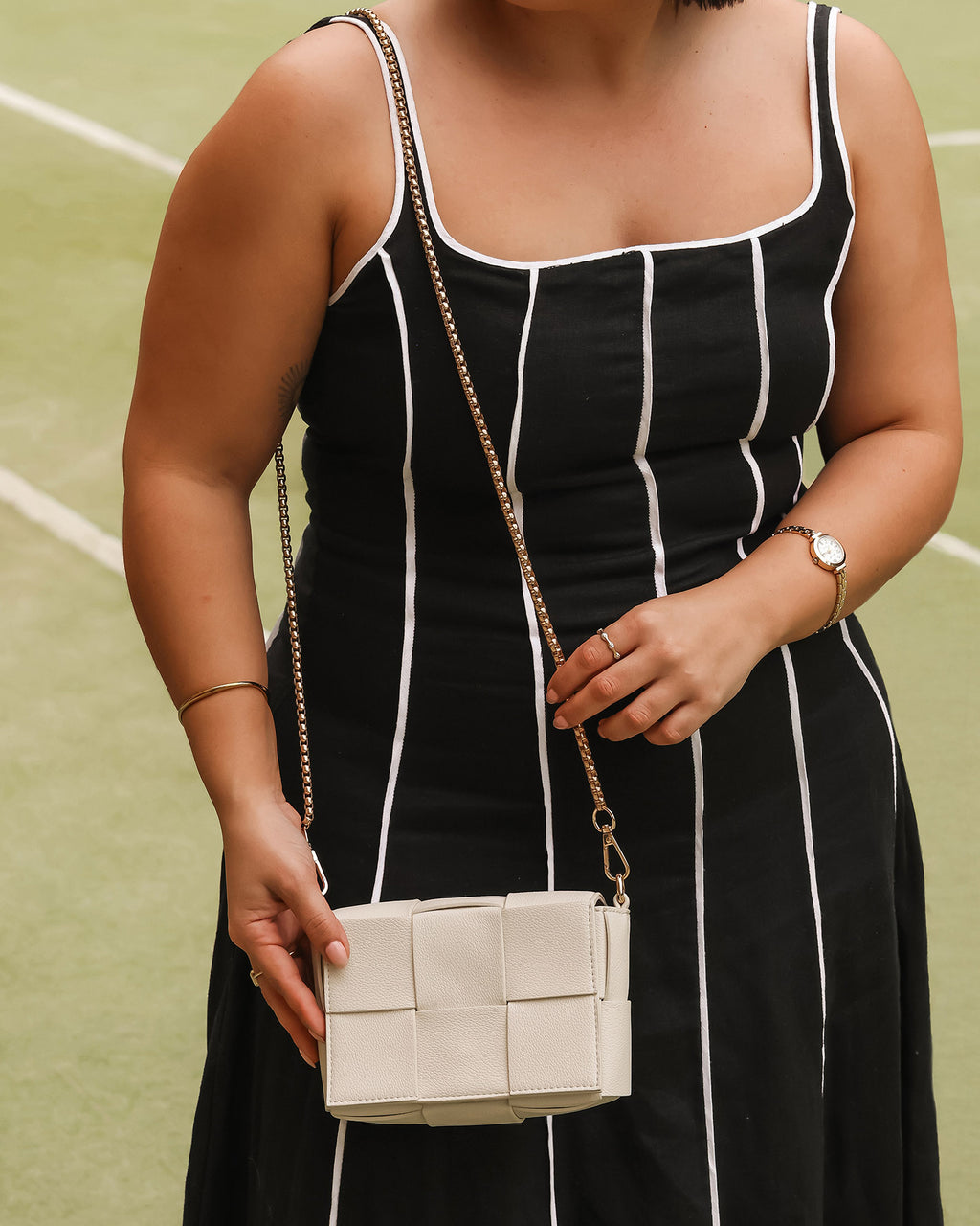 LOUENHIDE JOSEPHINE CROSSBODY BAG - VANILLA