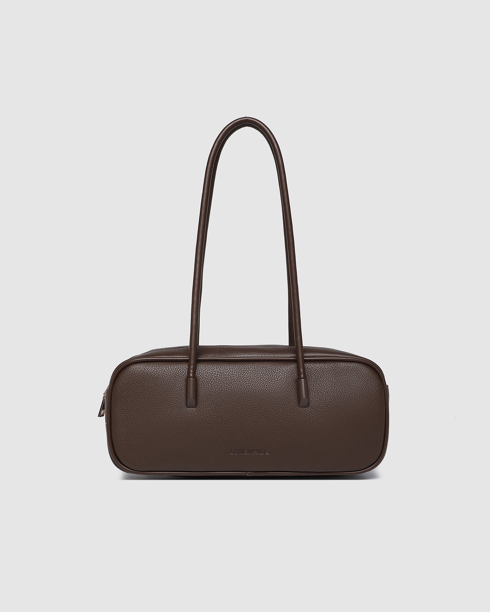 LOUENHIDE CAMILLA SHOULDER BAG - CHOCOLATE