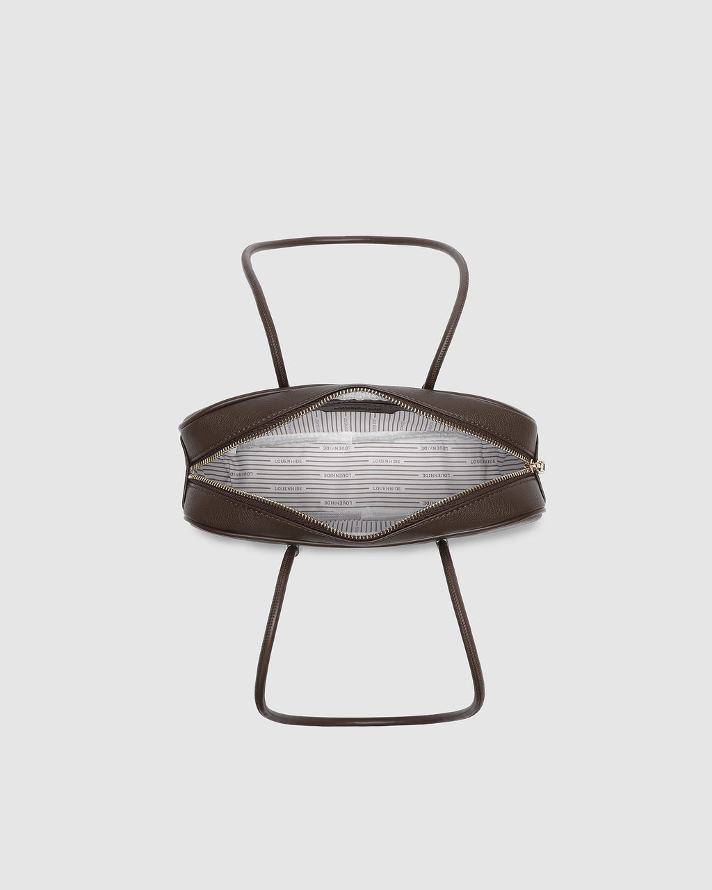 LOUENHIDE CAMILLA SHOULDER BAG - CHOCOLATE