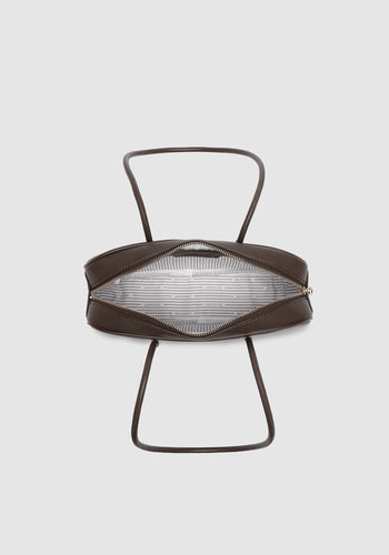 LOUENHIDE CAMILLA SHOULDER BAG - CHOCOLATE