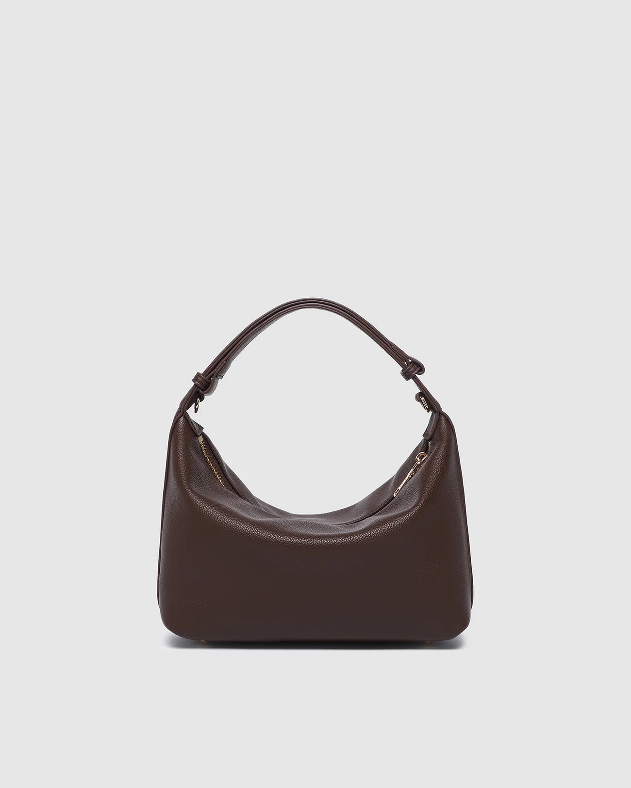 LOUENHIDE MADELINE SHOULDER BAG - CHOCOLATE